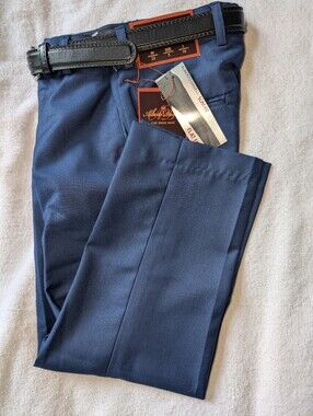 ALBERTO DANELLI Boy's "Slim Fit" Belted Dress Pants - Size 5